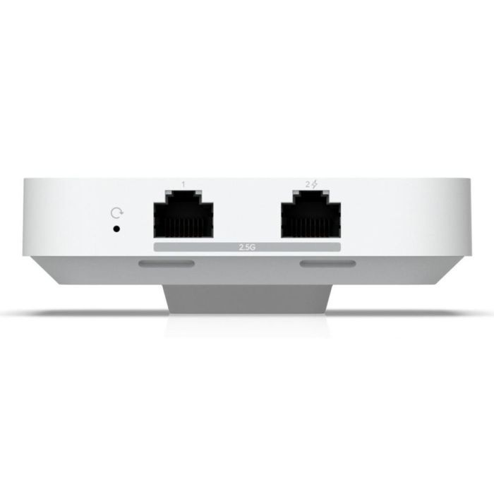 Ubiquiti AP WiFi 7 Montaje Pared, 4 Spatial Streams, 115 m2, 3x 2.5 GbE RJ45 PoE, Switch Integrado para Hostelería 5