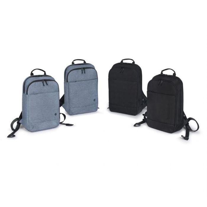 DICOTA D32015-RPET Mochila Eco Slim MOTION para Portátiles de 13"-14.1" de Poliéster Reciclado Negro 6 DICOTA D32015-RPET Mochila Eco Slim MOTION para Portátiles de 13"-14.1" de Poliéster Reciclado Negro 6