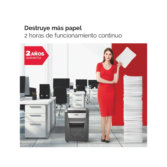 Trituradora de Papel Micro Corte Rexel Momentum M510 23 L 2