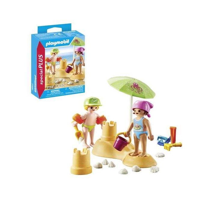 Figura niños con castillo de arena playmobil special plus 2 Figura niños con castillo de arena playmobil special plus 2