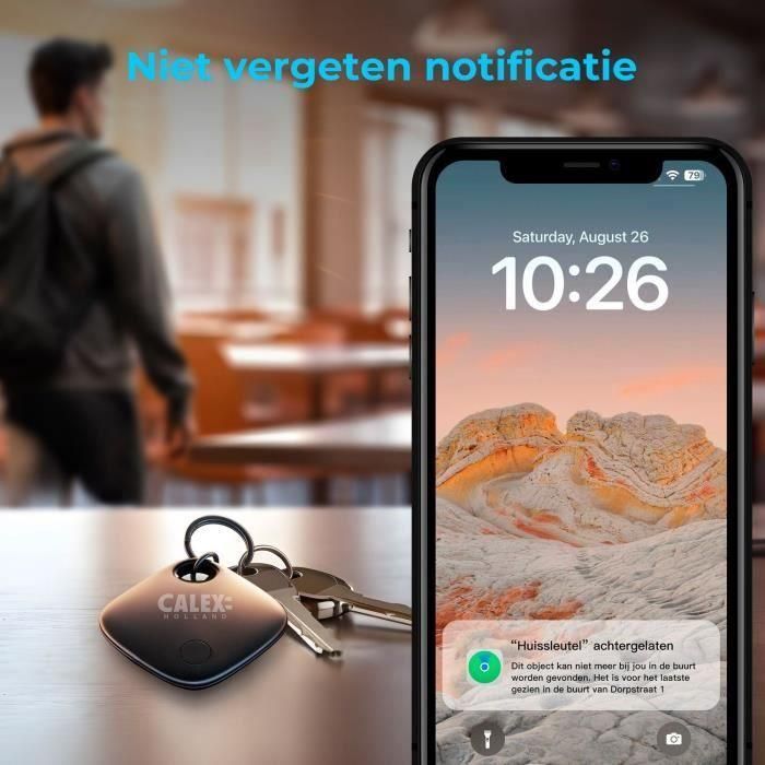 Etiqueta inteligente - CALEX - Rastreador Bluetooth - Compatible con Apple Etiqueta inteligente - CALEX - Rastreador Bluetooth - Compatible con Apple