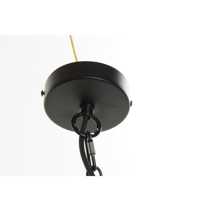 DKD Home Decor Lámpara de Techo Alpino E27 Marrón Negro Metal 25x43x25 cm 50W 220V Cable 120cm 1 Bombilla 3 DKD Home Decor Lámpara de Techo Alpino E27 Marrón Negro Metal 25x43x25 cm 50W 220V Cable 120cm 1 Bombilla 3