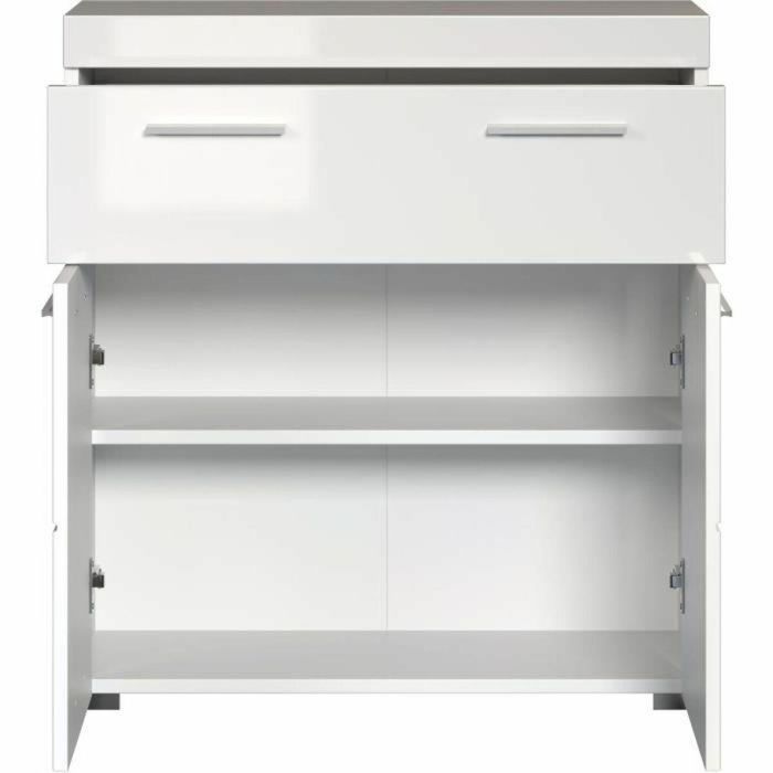 Trendteam TRE4251398913359 Mueble bajo de baño Amanda Blanco 2 puertas, 1 cajón 73x31x79 cm 3 Trendteam TRE4251398913359 Mueble bajo de baño Amanda Blanco 2 puertas, 1 cajón 73x31x79 cm 3