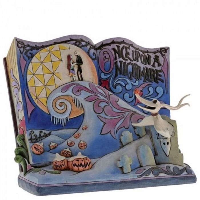 Enesco Figura Decorativa Disney Pesadilla Antes de Navidad en Resina Pintada a Mano 16x19x10 cm 2
