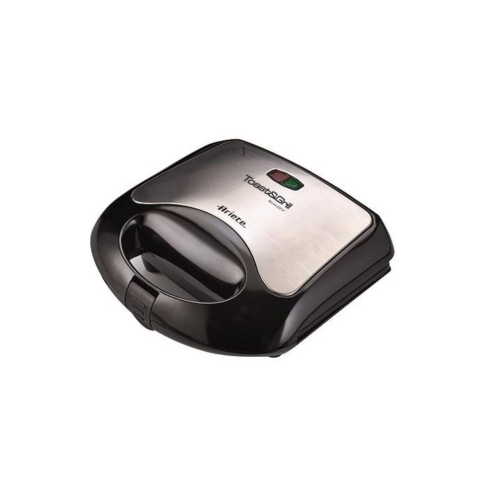 Ariete Sandwichera Toast&Grill Easy con placas antiadherentes, ideal para sándwiches, hotdogs y más Ariete Sandwichera Toast&Grill Easy con placas antiadherentes, ideal para sándwiches, hotdogs y más
