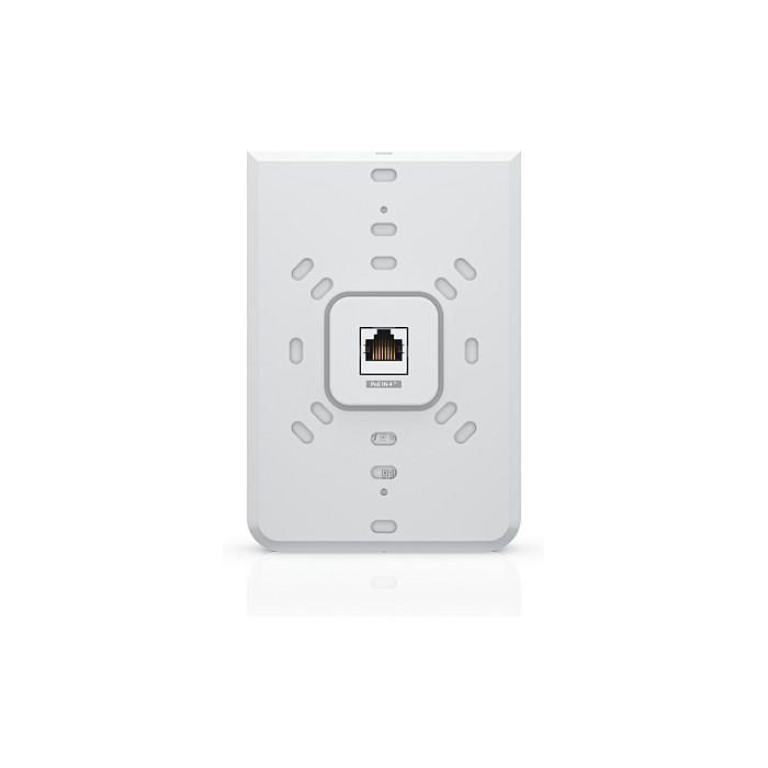 Ubiquiti Punto de Acceso Inalámbrico U6 In-Wall WiFi 6 Dual-Band 2.4/5 GHz 5.3 Gbps con 5 Puertos Ethernet PoE Integrado 3