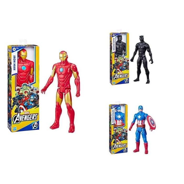 Hasbro Figura de Acción Titan Hero Series Iron Man E7873 Avengers
