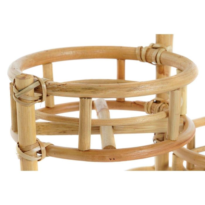 DKD Home Decor Macetero Balines de Ratán Natural para 3 macetas 28x48x45 cm 3 DKD Home Decor Macetero Balines de Ratán Natural para 3 macetas 28x48x45 cm 3