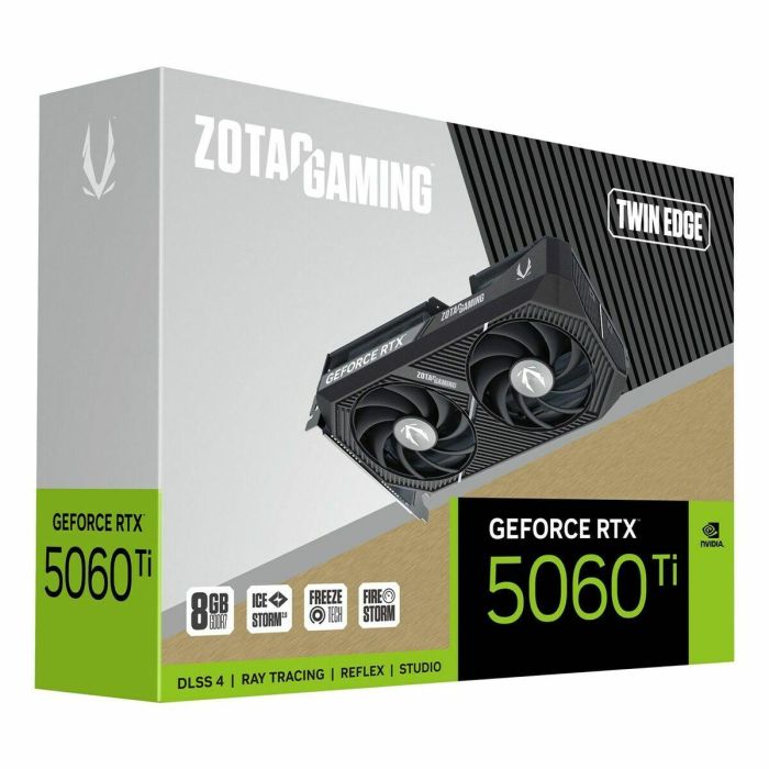 Zotac GAMING GeForce RTX 5060 Ti Twin Edge Tarjeta Gráfica NVIDIA 8GB GDDR7 PCI Express 5.0 128-bit 5 Zotac GAMING GeForce RTX 5060 Ti Twin Edge Tarjeta Gráfica NVIDIA 8GB GDDR7 PCI Express 5.0 128-bit 5