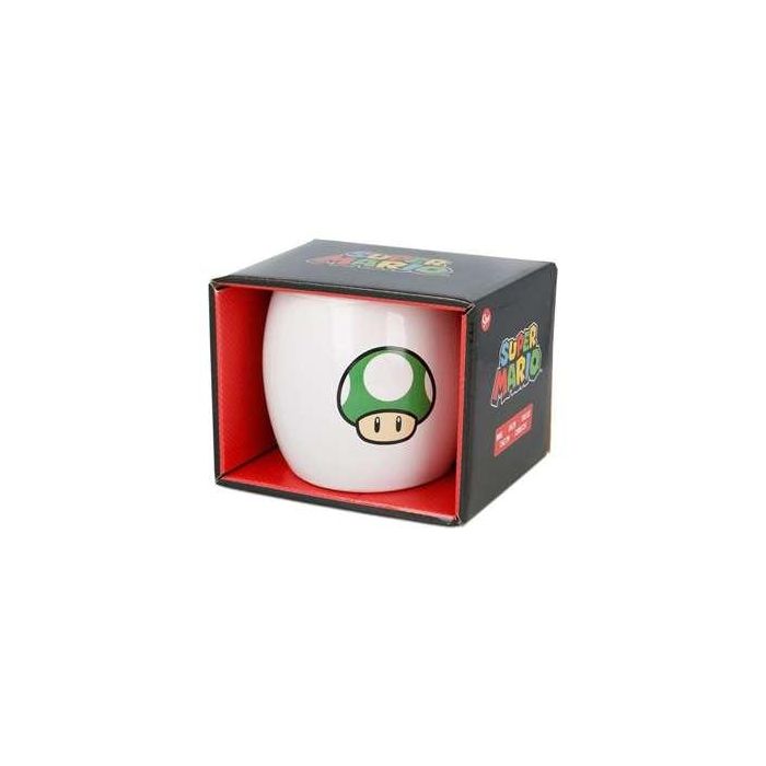Taza de ceramica globe super mario en caja regalo 380 ml. 2 Taza de ceramica globe super mario en caja regalo 380 ml. 2