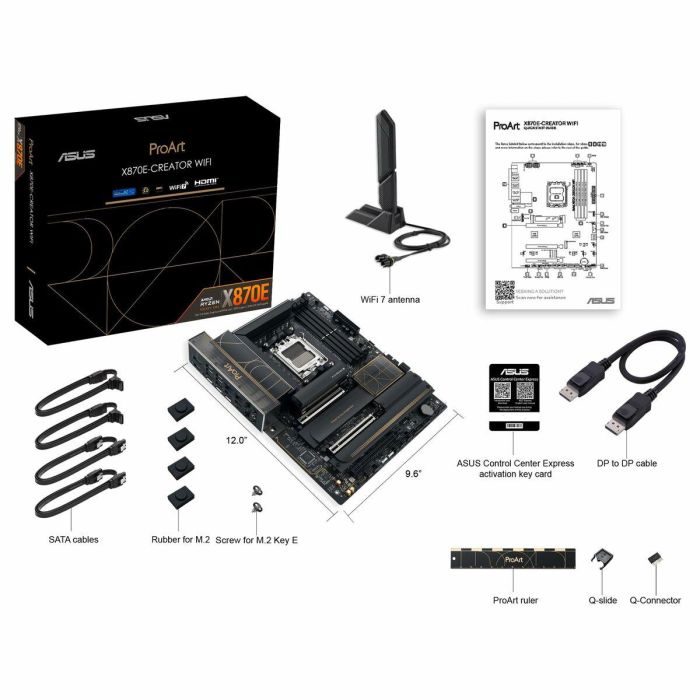 ASUS AAAMA85683 Placa base PROART X870E-CREATOR WiFi 11