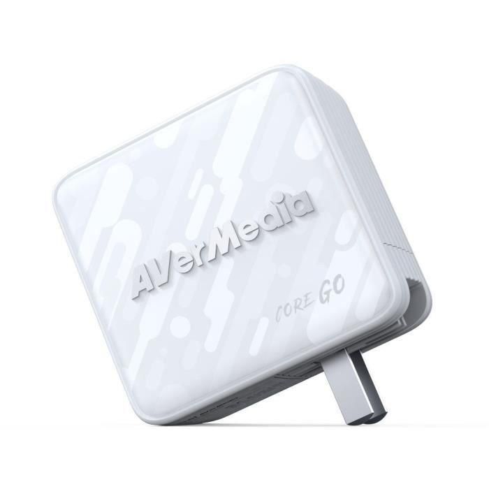 Cargador GaN - AVERMEDIA - 100W con Salida HDMI 4K GC313 Blanco 3