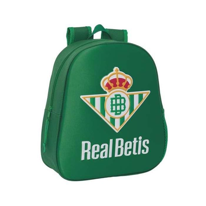 Safta Mochila 3D Real Betis Balompie 27x33x10cm 4 Safta Mochila 3D Real Betis Balompie 27x33x10cm 4