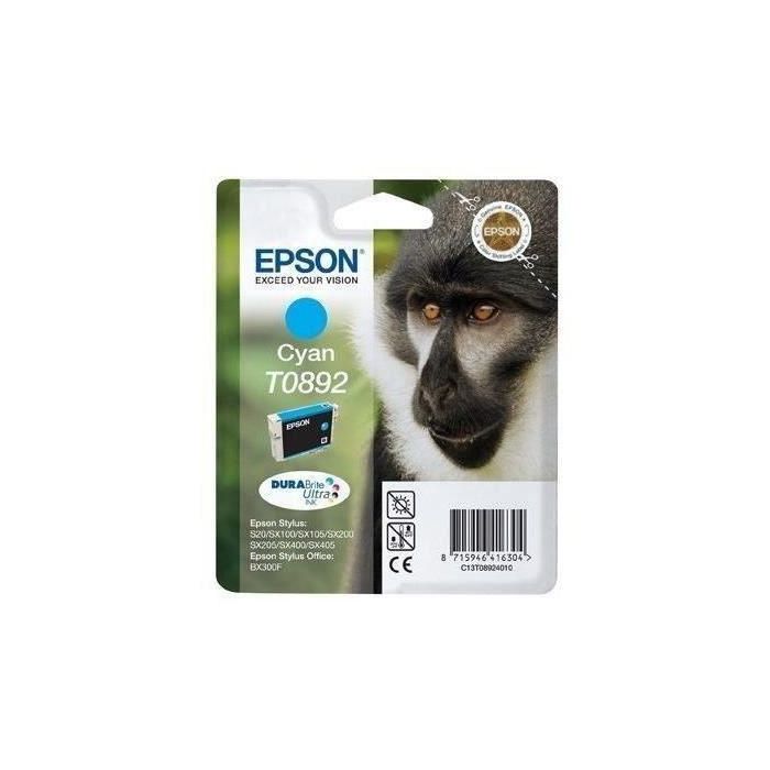 Ink-Jet Epson 892 Cian Stylus S20 - Sx-100 - Sx-110 Ink-Jet Epson 892 Cian Stylus S20 - Sx-100 - Sx-110