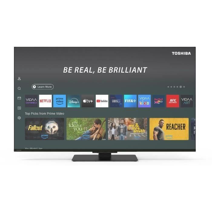 TOSHIBA 43UV6F63DG - Televisor LED de 43'' (108 cm) - 4K UHD 3840x2160 - Dolby Vision - Smart TV - 3xHDMI TOSHIBA 43UV6F63DG - Televisor LED de 43'' (108 cm) - 4K UHD 3840x2160 - Dolby Vision - Smart TV - 3xHDMI