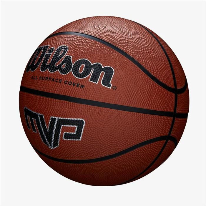 Balón de Baloncesto Wilson Mvp 295 Marrón Plástico (Talla 7)