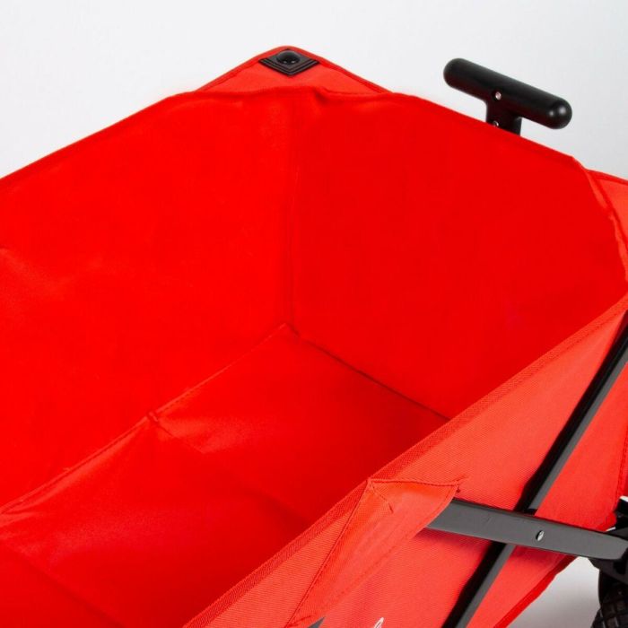 Carro portatodo playa rojo aktive . soporta 60kg 90x47x55/91cm 2 Carro portatodo playa rojo aktive . soporta 60kg 90x47x55/91cm 2