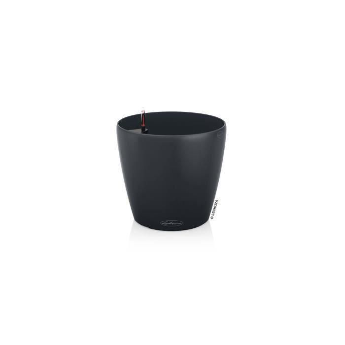 Lechuza LEC4008789132048 Jardinera Classico Color 28 Todo en Uno, Pizarra
