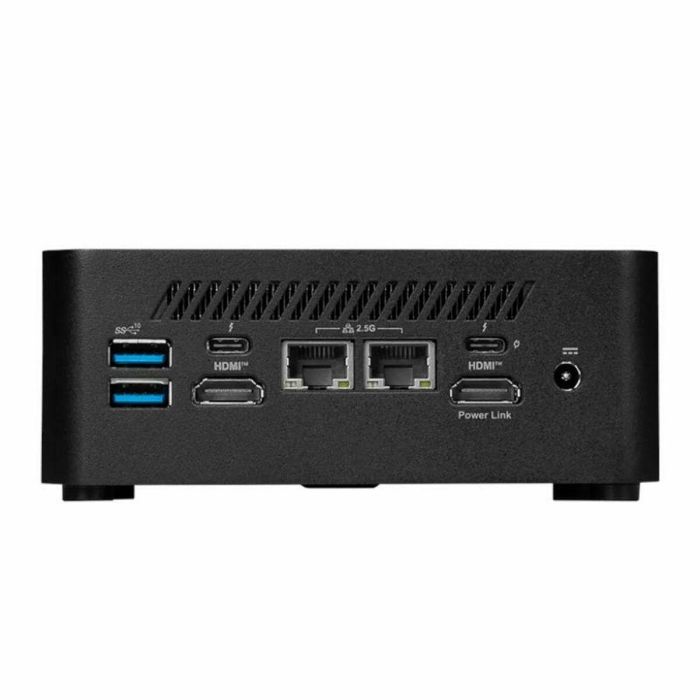 MSI 1MG-210ES Mini PC Cubi NUC, Intel Core 3-100U 6 Núcleos, 8GB DDR5 RAM, 256GB SSD, Windows 11 Home, Thunderbolt 4, Wi-Fi 6E 1