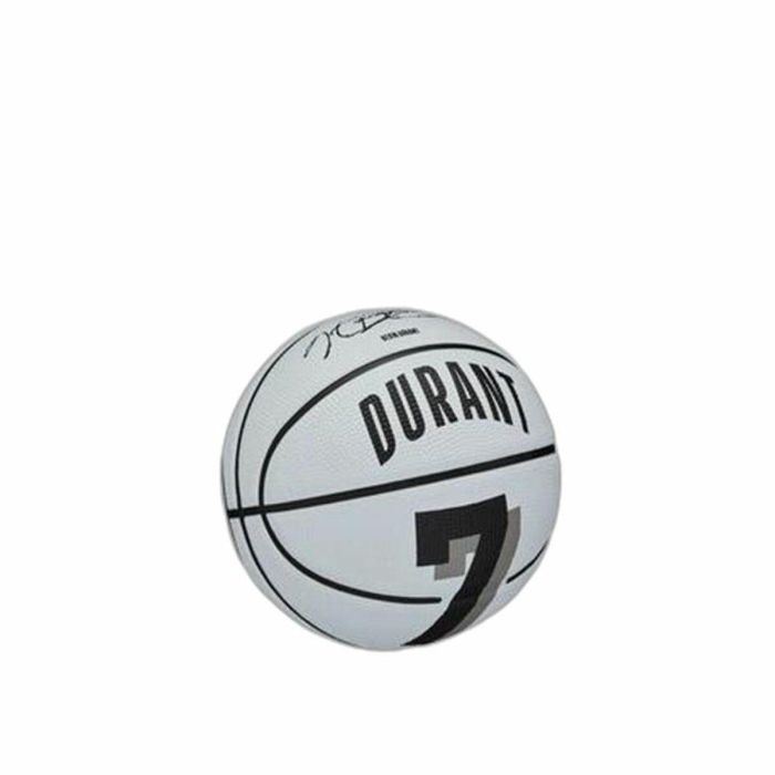 Balón de Baloncesto Wilson Player Icon Mini Durant Blanco (Talla 3) 2