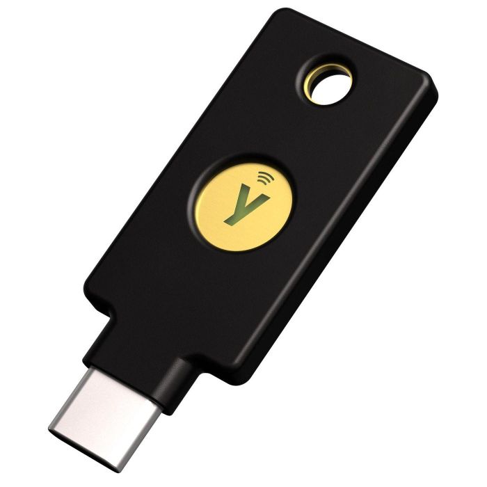 Yubico YubiKey 5C NFC FIPS - Llave de Seguridad Multi-protocolo con Doble Conector USB-C y NFC