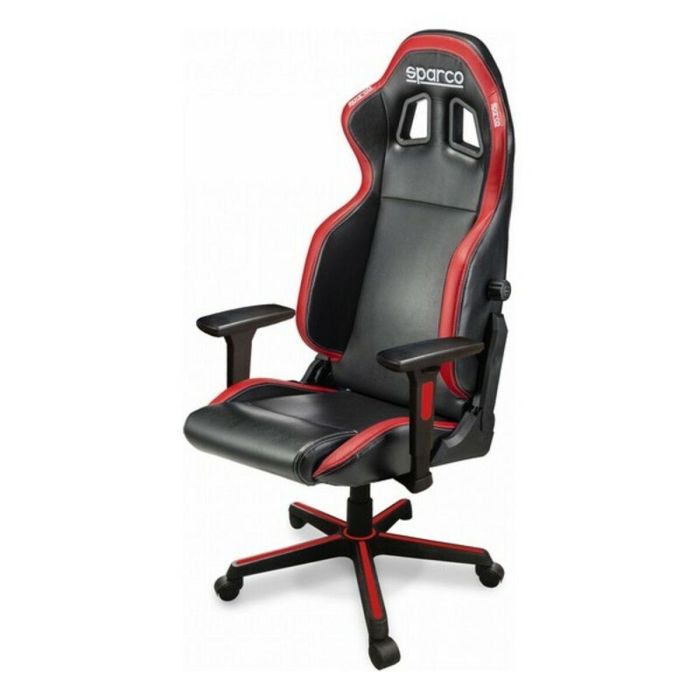 Sparco S00998NRRS Silla Gaming Oficina Icon Ergonómica Regulable Lumbar Inclinación Reposabrazos 2D Antivuelco Negro Rojo Sparco S00998NRRS Silla Gaming Oficina Icon Ergonómica Regulable Lumbar Inclinación Reposabrazos 2D Antivuelco Negro Rojo