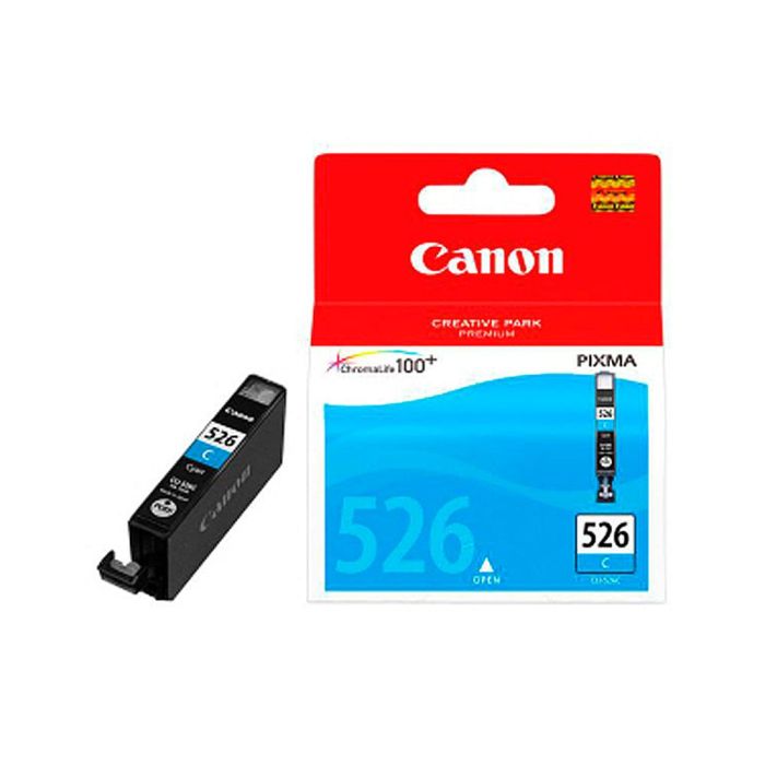 Canon Tinta Cian Ip4850 - Ix6550 - Mg5150, 5250,6150,8150 - Mx715, 885, 895 - Mg8250, 6250, 5350- Ip4950 - Cli-526C 1