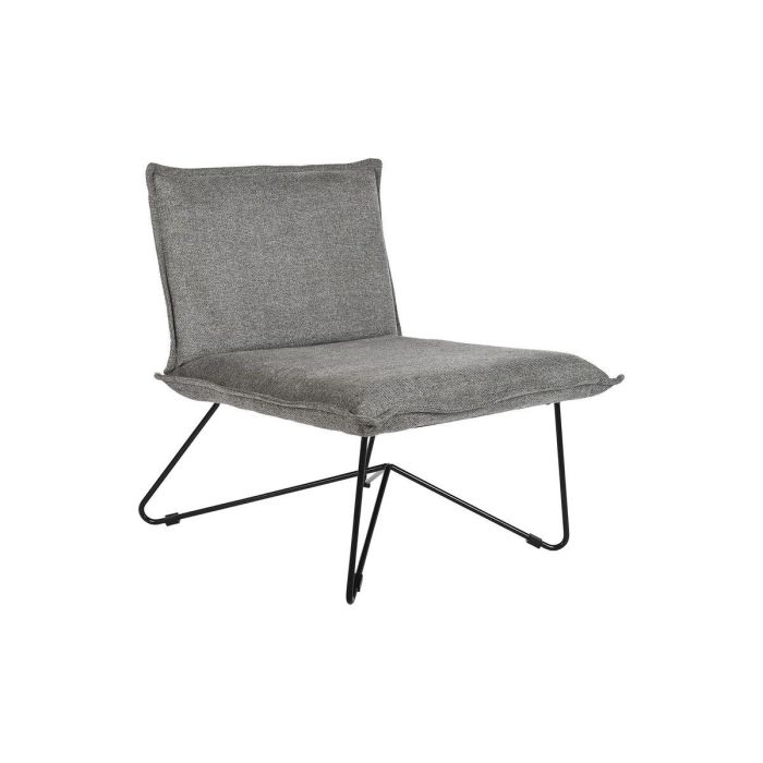 Sillon Urban DKD Home Decor Gris Negro 78 x 75 x 66 cm 3