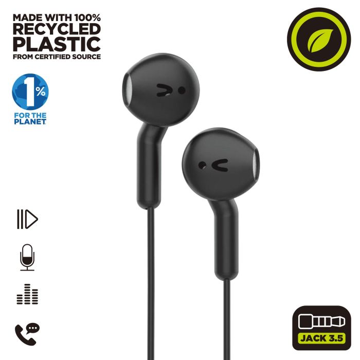 Auriculares Muvit MCHPH0001 Negro