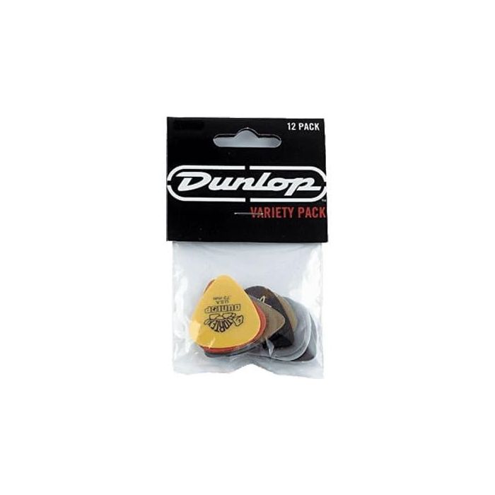 Dunlop Pack Variety Celluloid Heavy Púas de Guitarra Calibre Pesado Pack de 12 Unidades