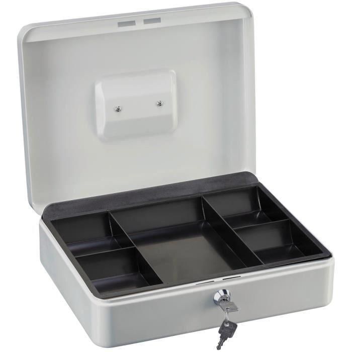 Caja para monedas - BURG WACHTER - Money 5030 Gris claro - Apertura con llave, acero gris claro 4 Caja para monedas - BURG WACHTER - Money 5030 Gris claro - Apertura con llave, acero gris claro 4