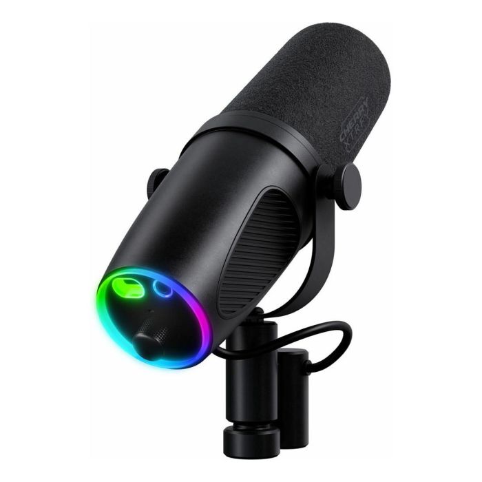 Cherry XTRFY mik ngale X Micrófono para Podcasts USB-C + XLR Negro 2