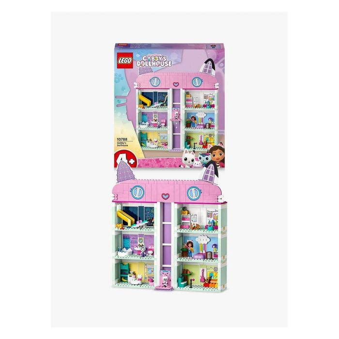 Lego 10788 La Casa Mágica de Gabby, Casa de Muñecas de Juguete con Minifiguras