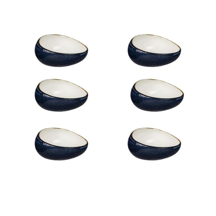 Moon Blue Bol 9 Cm H 5 Cm (6 Unidades) 2 Moon Blue Bol 9 Cm H 5 Cm (6 Unidades) 2