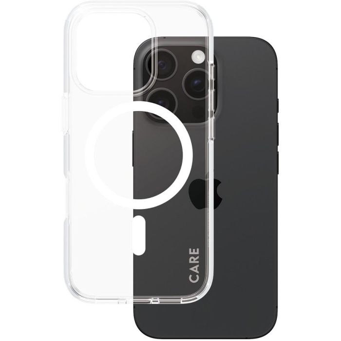 CARE Funda MagSAFE Flagship para iPhone 16 Pro Blanca