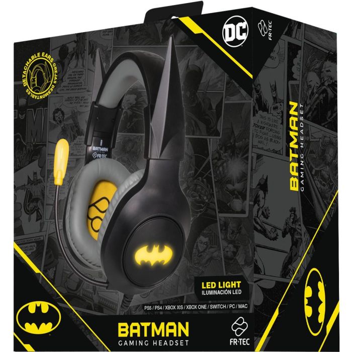 Auriculares con Micrófono Gaming FR-TEC BATMAN 1