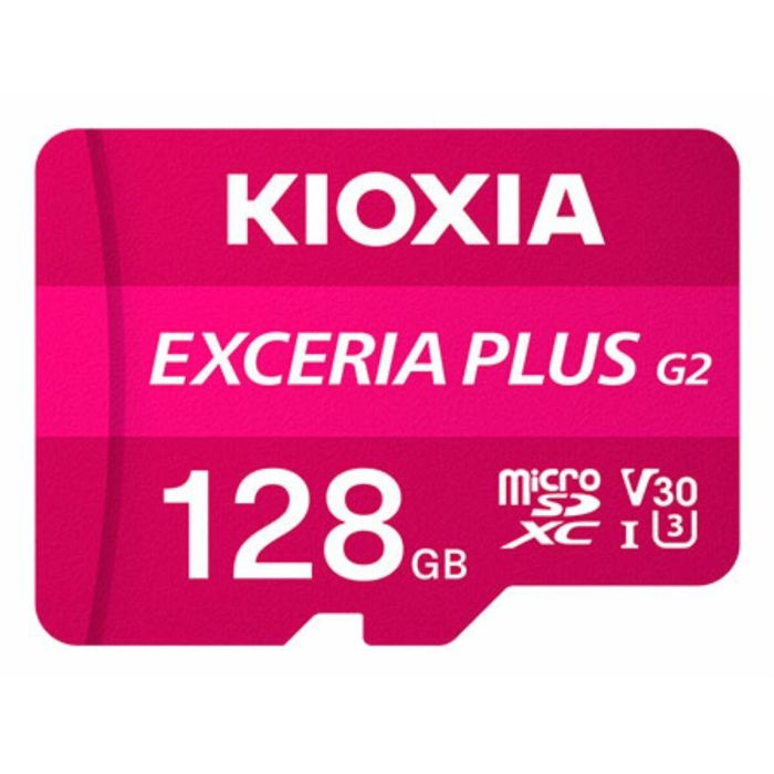 Kioxia LMPL2M128GG2 Tarjeta Memoria Flash 128 GB MicroSDXC Clase 10 UHS-I U3 V30 100 MB/s Lectura 65 MB/s Escritura Kioxia LMPL2M128GG2 Tarjeta Memoria Flash 128 GB MicroSDXC Clase 10 UHS-I U3 V30 100 MB/s Lectura 65 MB/s Escritura