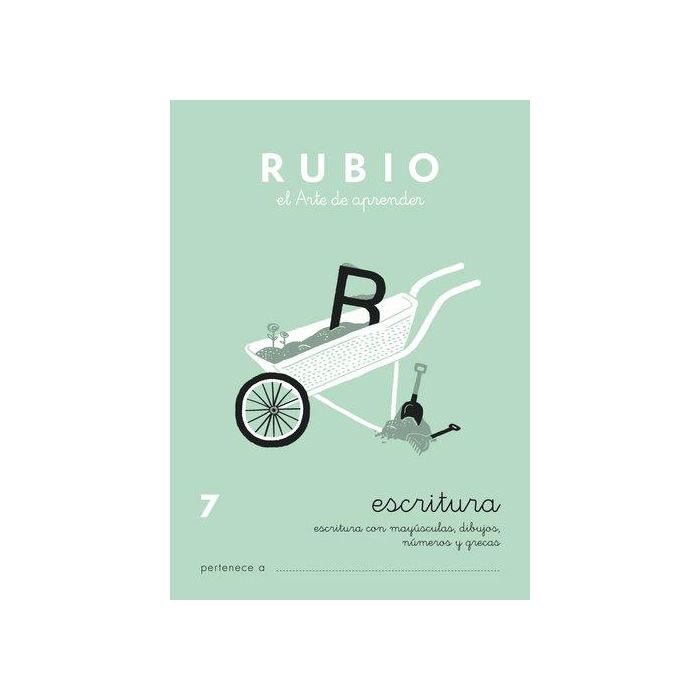 Cuaderno Rubio A5 Escritura Nº 7 (+7 Años) (Set de 10)