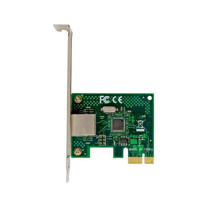 MicroConnect Tarjeta de Red PCIe 1X Intel i210 WGI210AT 2.5 Gigabit Ethernet Monopuerto RJ45 para Data Center 4