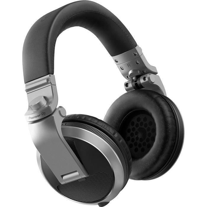 Auriculares DJ con cable - PIONEER DJ - HDJ X5 - Plata Auriculares DJ con cable - PIONEER DJ - HDJ X5 - Plata