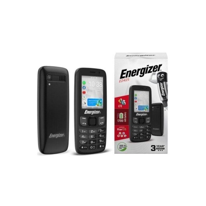 Smartphone Energizer E242S+ 4GB/ 512MB/ 2.4"/ Negro 3 Smartphone Energizer E242S+ 4GB/ 512MB/ 2.4"/ Negro 3