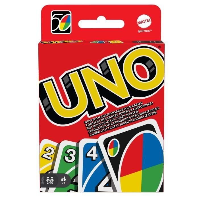 Juego Uno Cartas W2087 Uno Mattel Games