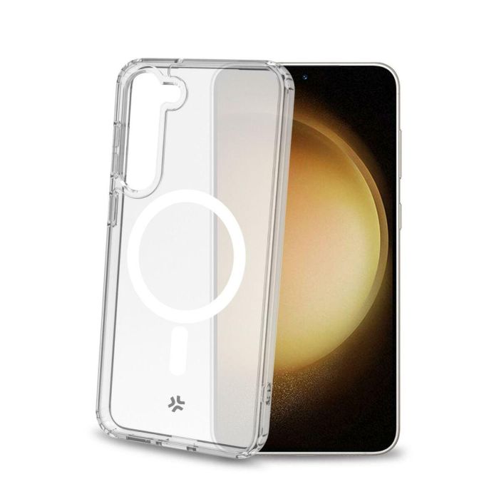 Funda para Móvil Celly GELSKINMAG1034 Samsung Galaxy S23 Plus Blanco 1