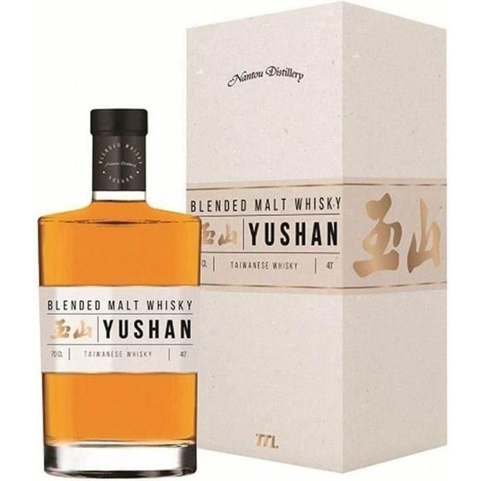 Yushan - Whisky de malta mezclado Taiwán - 40% vol - 70cl 2