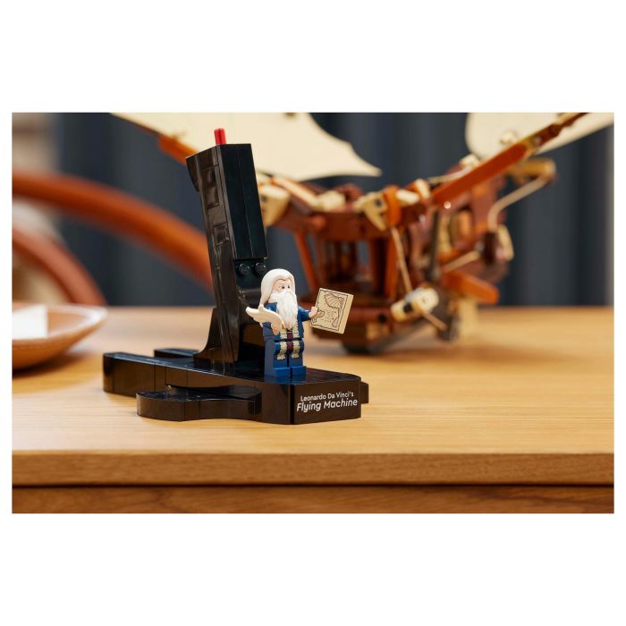 LEGO ICONS 10363 Máquina Voladora de Leonardo da Vinci, Juego Construcción, 493 Piezas, 18+ Años 14