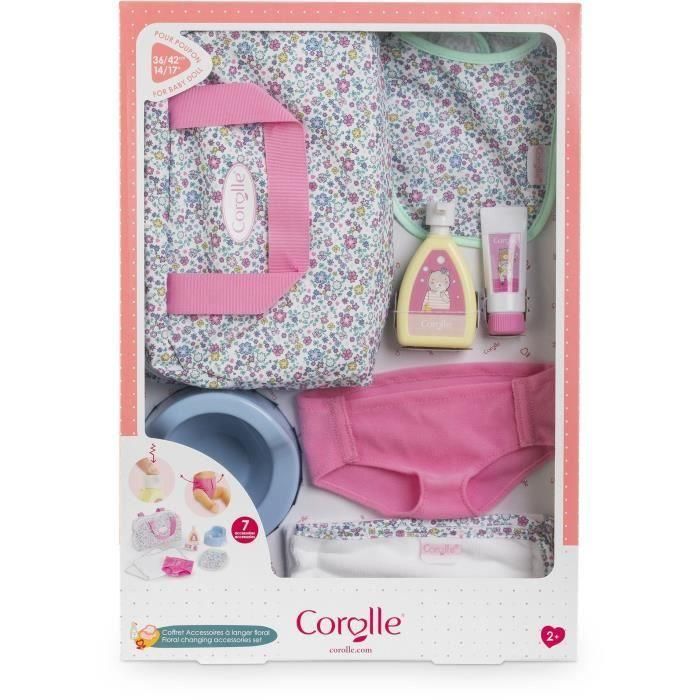Accesorios para bebé - COROLLE - Set de accesorios cambiadores florales - 7 accesorios - a partir de 2 años 1 Accesorios para bebé - COROLLE - Set de accesorios cambiadores florales - 7 accesorios - a partir de 2 años 1