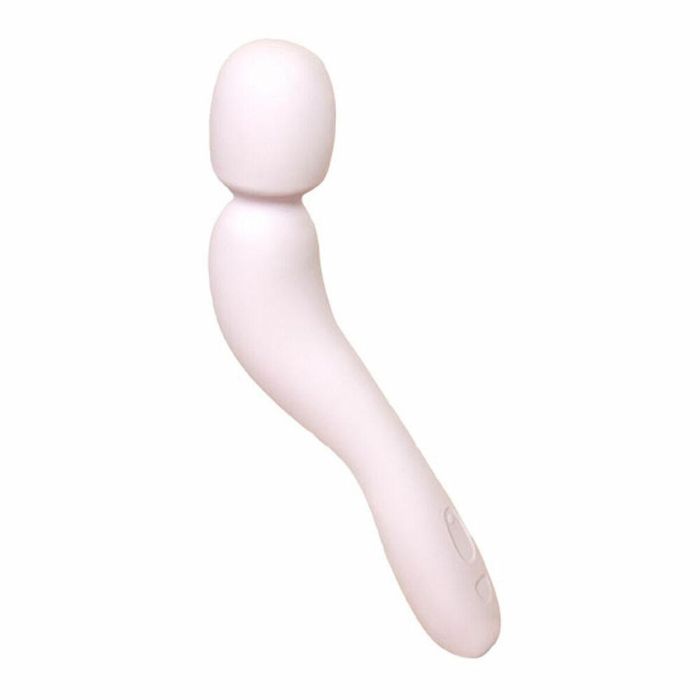 Vibrador Dame Com Wand Massager Quartz Blanco Rosa 0 Vibrador Dame Com Wand Massager Quartz Blanco Rosa 0