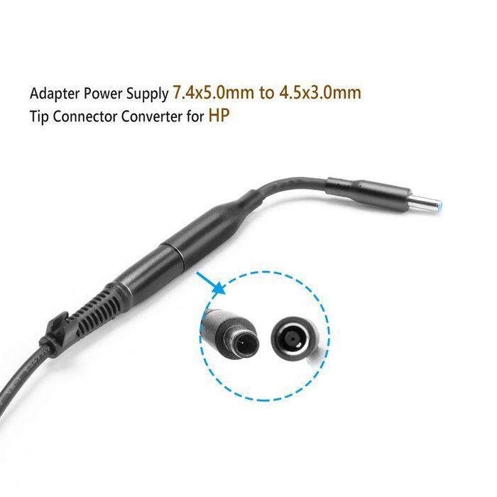 CoreParts Conversion Cable HP Straight Convert 7.4*5.0 to 4.5*3.0 - Straight plug 2 CoreParts Conversion Cable HP Straight Convert 7.4*5.0 to 4.5*3.0 - Straight plug 2