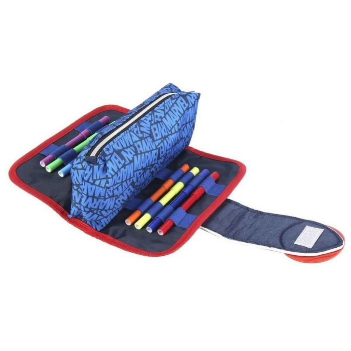 Estuche portatodo velcro marvel 4