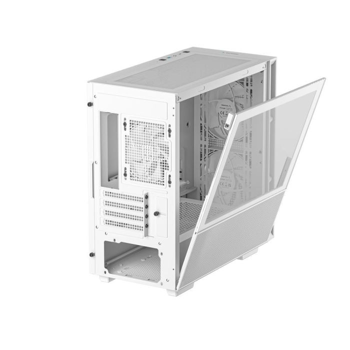 Deepcool Caja Gaming PC Matx Ch360 Blanco Iluminación RGB Panel Vidrio Templado 6